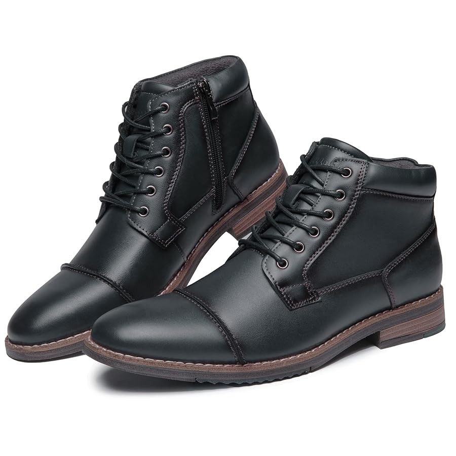 Amazon.com | Arkbird Mens Dress Boots, Genuine Leather